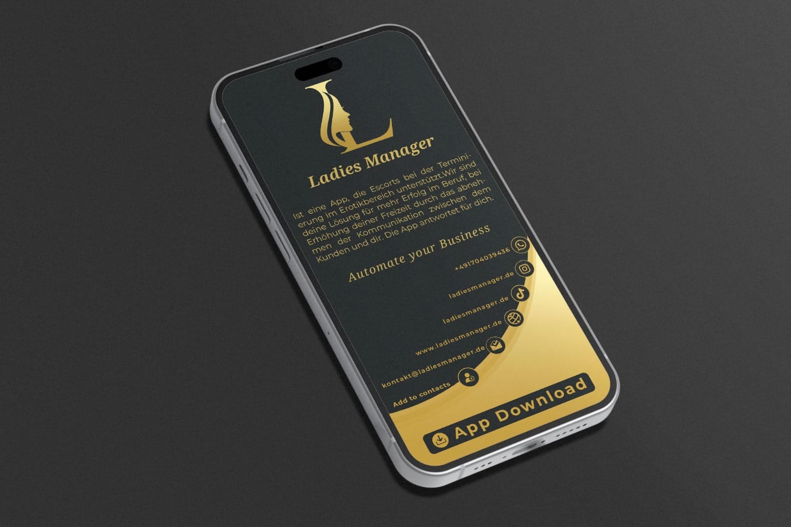 Ladies Manager App